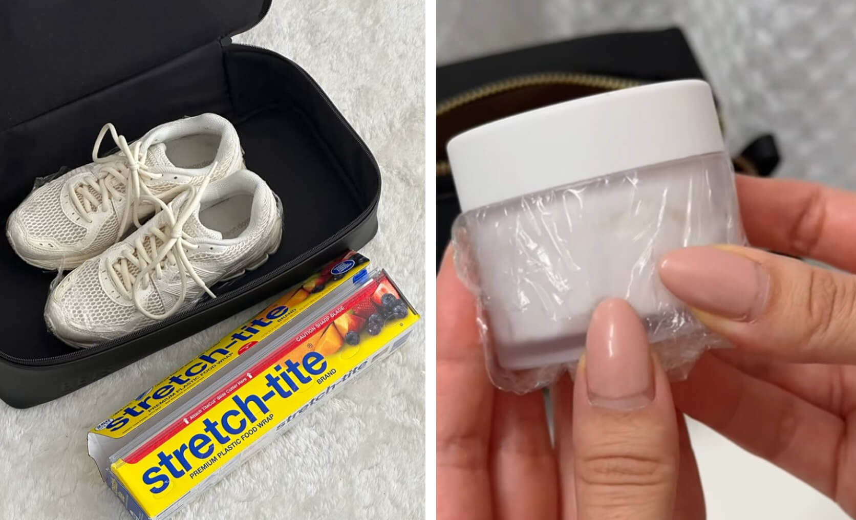 Travel Hacks using stretch-tite