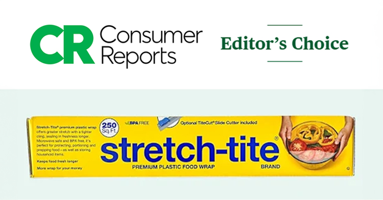 Consumer Reports Best Plastic Wrap Winner
