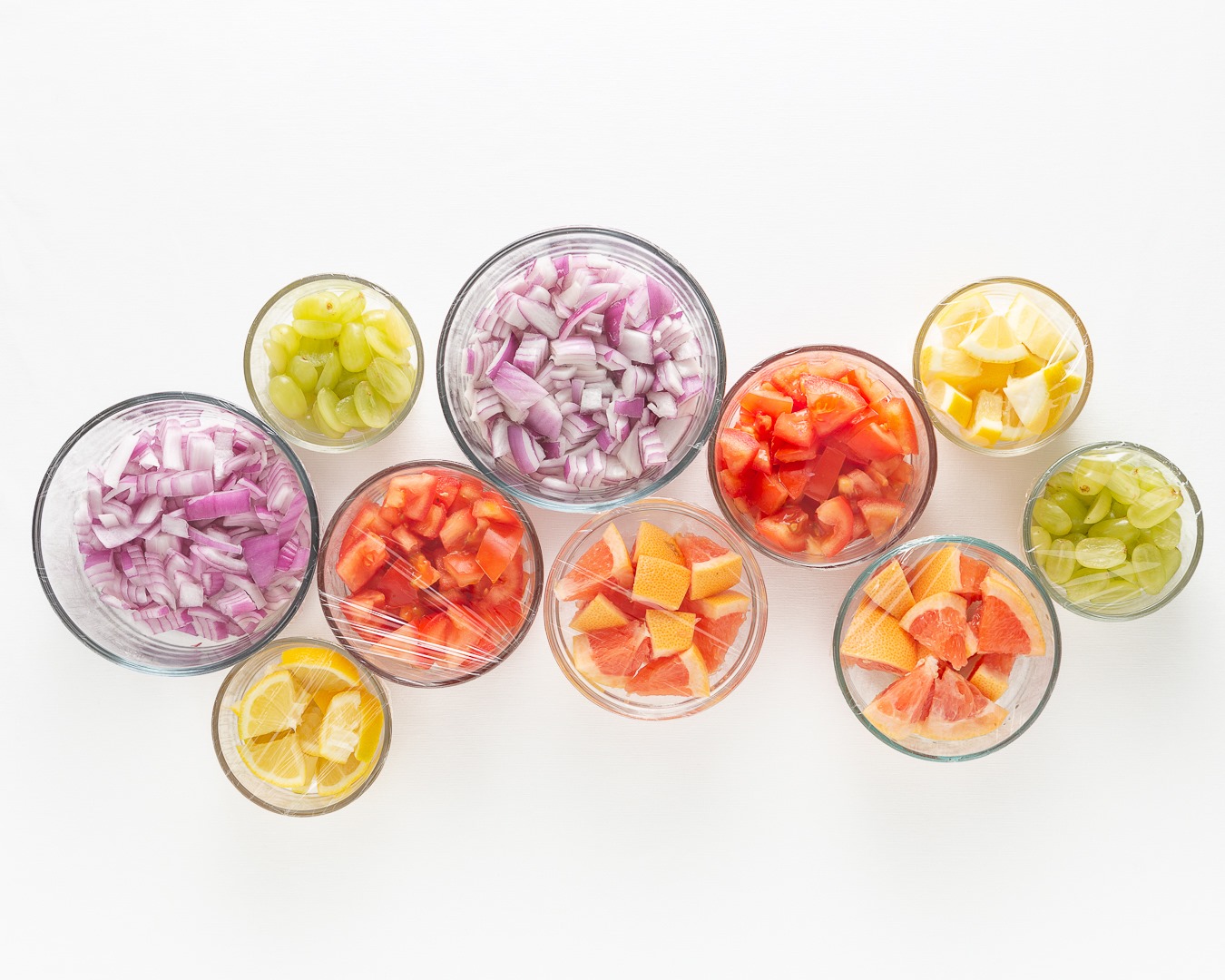 Wrapped Veggies in Container